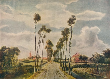 'The Avenue at Middelharnis', 1689. Artists: Meindert Hobbema, TC and EC Jack.