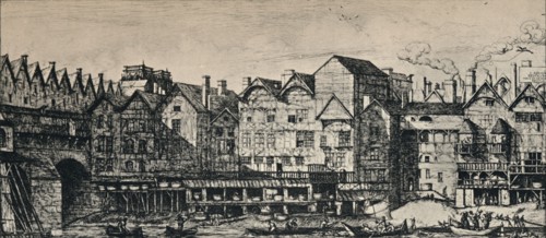 'Part of the City of Paris', 1915. Artist: CH Meryon.