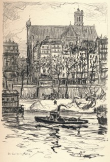 'St Gervais', 1915. Artist: Frank Milton Armington.