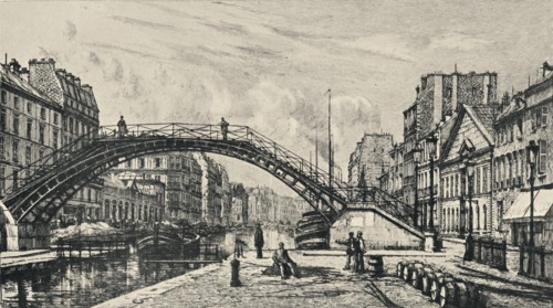 'Quai de Jemmapes', 1915. Artist: Lucien Gautier.