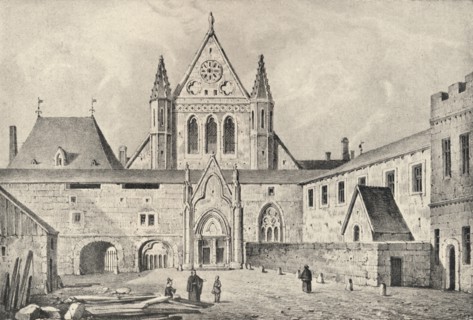 The Carmelite monastery on the Rue d'Enfer, Paris, 1915. Artist: Unknown.