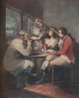 'The Soldier's Return', c18th century (1909). Artist: Graham.