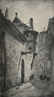 'Hotel de Sens', 1915. Artist: George T Plowman.