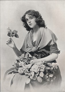 'The Flower Girl', c1903. Artist: Karl Anton.