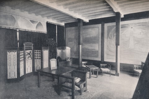 'The Vestibule of the Dutch Section at the Turin Exhibition', 1902. Artist: Unknown.