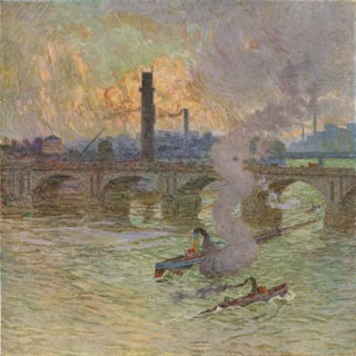 'Rough Weather', c1917. Artist: Emile Claus.