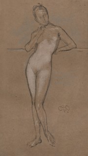 'Little Nude', c1888. Artist: James Abbott McNeill Whistler.