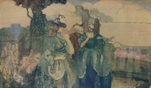 'In the Blue Country or Colloque Sentimentale', c1895. Creator: Charles Conder.