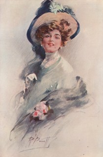 'A Study in Colour', c1908. Artist: R Ponnett.