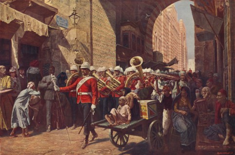 'A Friendly Power in Egypt', 1906. Artist: WC Horsley.