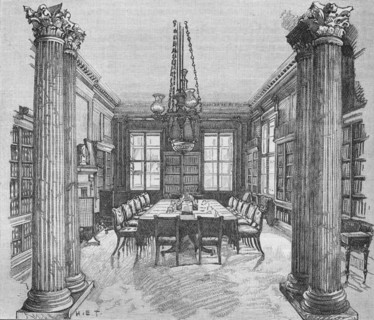 The Cabinet Room, 10 Downing Street, Westminster, London, 1906. Artist: HET.