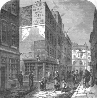 The Old Bedford Head, 1897. Artist: B Fleming.