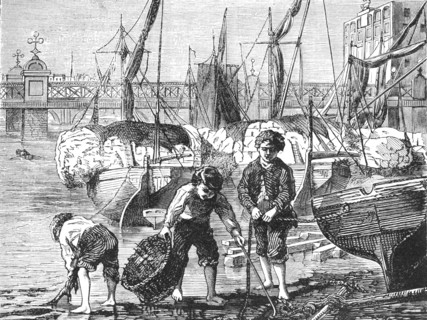 The Thames at Low Water, 1897.