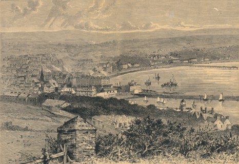 'General View of Douglas', 1880. Artist: Unknown.