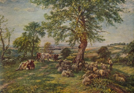 'Hill and Dale', c1900 (1935). Artist: Mark Fisher.