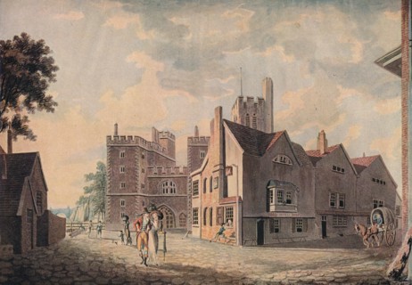 'The Archbishop's Palace, Lambeth', 1909. Artist: JMW Turner.