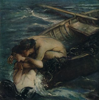 'The Mermaid', c1909. Artist: Charles Shannon.