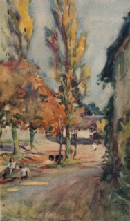 'At Whimple, Devon', c1916. Artist: Nathaniel Hughes John Baird.