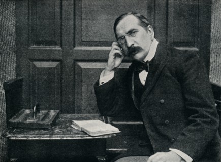 'Portrait of the Late Mr. Gleeson White', c1898. Artist: Frederick Hollyer.