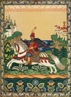 'Illustration for Pushkin's Coq D'or', 1925. Artist: Boris Zvorykin.