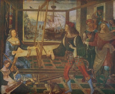 'The Return of Odysseus', c1508. Artist: Bernardino Pinturicchio.