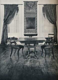 'Portion of Drawing Room of House at Irvington, New York, built about 1820', 1930. Artist: Unknown.