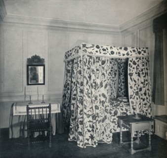 'A Bedroom from the House of Major Nicholas Sewall, at Secretary', 1930. Artist: Unknown.