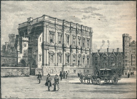 The Banqueting House, Whitehall, London, 17th Century (1905). Artist: Unknown.
