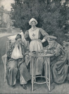 'A Study of Strategy - Stage VI' c1920. Artist: William Hatherell.