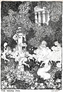 'The Young Pan - Stage One', c1920. Artist: W Heath Robinson.