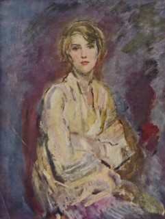 'Anna, Daughter of the Artist', 1905 (1935). Artist: Ambrose McEvoy.