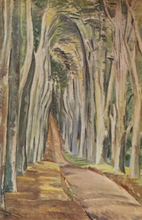 'Savernake Forest', 1935. Artist: Paul Nash.