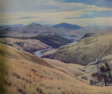 'Weetangra, Canberra', 1937. Artist: Elioth Lauritz Leganyer Gruner.