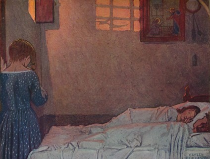 'A Summer Evening', c1910. Artist: Frederick Cayley Robinson.