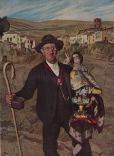 'Piety and Alms', c1921. Artist: Jose Maria Rodriguez Acosta.
