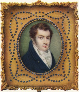 'Portrait of Washington Irving', c1820. Artist: William Foy.