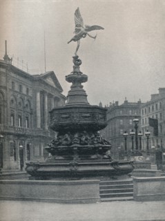 'Shaftesbury Memorial Fountain', c1909. Artist: Frederick Hollyer.