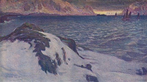 'A Lofoden Seascape', c1910. Artist: Anna Katarina Boberg.