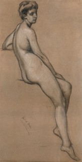 'Study of Line by Herbert Draper', c1903. Artist: Herbert James Draper.
