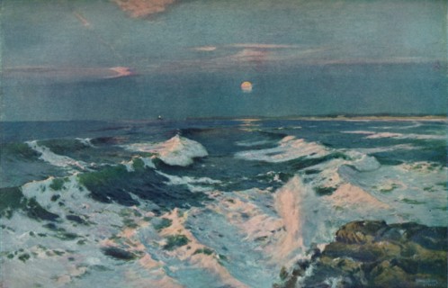 'Between The Sunset and the Moon', c1910. Artist: Albert Julius Olsson.