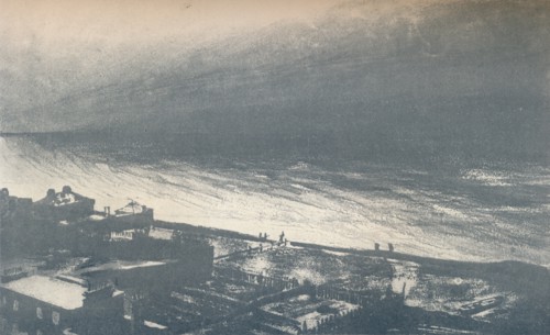 'Avant La Tempete', c1855. Artist: Victor Hugo.
