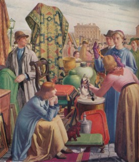 'Caledonian Market', 1936. Artist: Harry Morley.