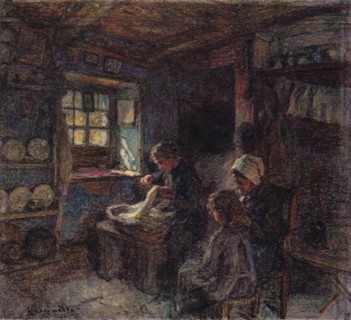 'Les Dentellieres', c1888. Artist: Leon-Augustin Lhermitte.