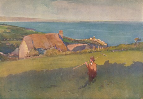 'Across Mounts Bay', c1880. Artist: Elizabeth Adela Forbes.