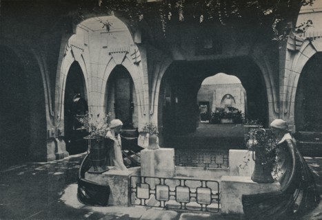 'Hall in the German Section of the Turin Exhibition', 1902. Artist: Unknown.