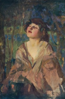 'A Voice in the Wood', c1928. Artist: Allan Douglass Mainds.