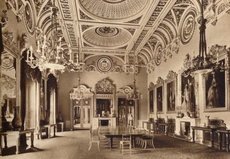 The State Dining Room, Buckingham Palace, 1935. Artist: Unknown.