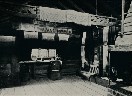 'Interior From Mora, Skansen Open Air Museum, Stockholm', 1925. Artist: Unknown.