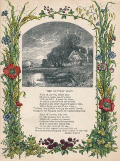 'The Harvest Moon' by Kirke White, c1900. Artist: Unknown.