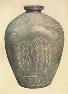 'Celadon Jar, Korai Dynasty', 1925. Artist: Unknown.